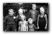 Kinder von Maria & Johannes Hirning 1947