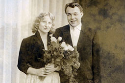 Margot und Hans Hirning Hochzeit 1958